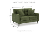 Bixler Olive Sofa, Loveseat and Chair -  Ashley - Luna Furniture