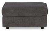 Cascilla Slate Sofa, Loveseat, Chair and Ottoman from Ashley - Luna Furniture