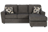 Cascilla Slate Sofa Chaise and Loveseat -  Ashley - Luna Furniture