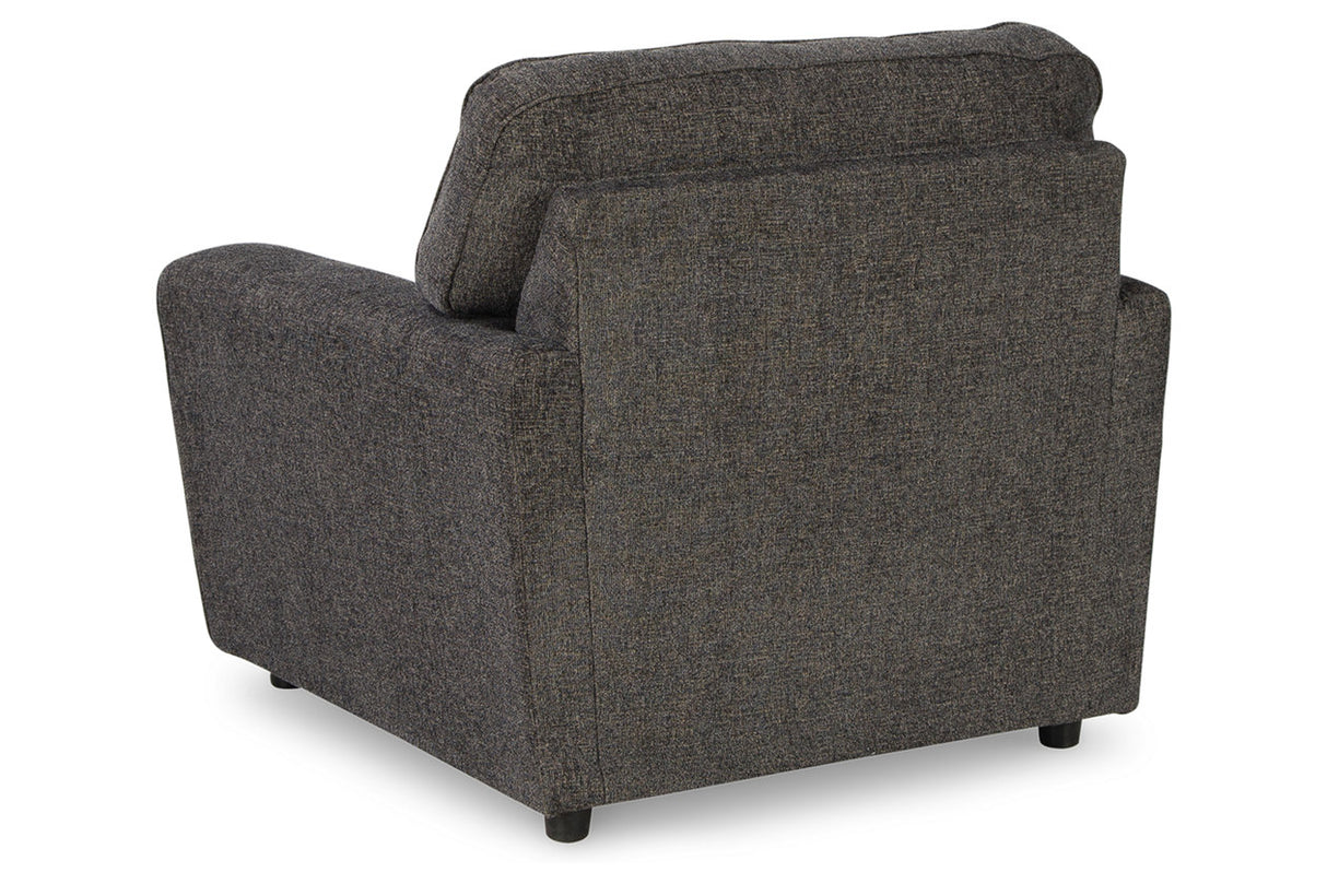 Cascilla Slate Sofa, Loveseat, Chair and Ottoman from Ashley - Luna Furniture