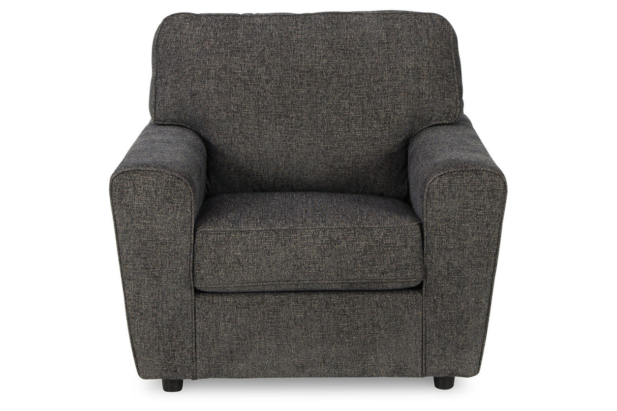 Cascilla Slate Sofa, Loveseat, Chair and Ottoman from Ashley - Luna Furniture