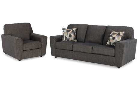 Cascilla Slate Sofa and Chair -  Ashley - Luna Furniture