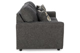 Cascilla Slate Sofa, Loveseat, Chair and Ottoman from Ashley - Luna Furniture