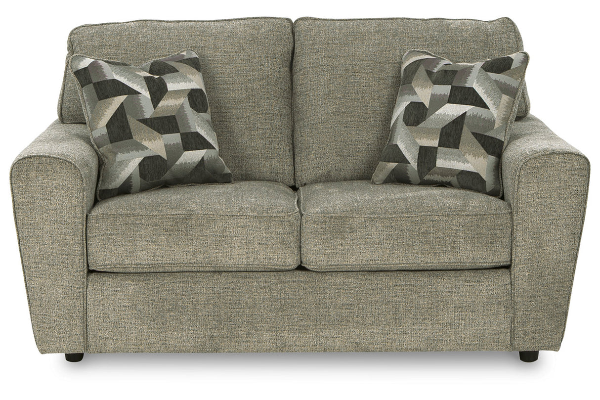 Cascilla Pewter Sofa and Loveseat from Ashley - Luna Furniture