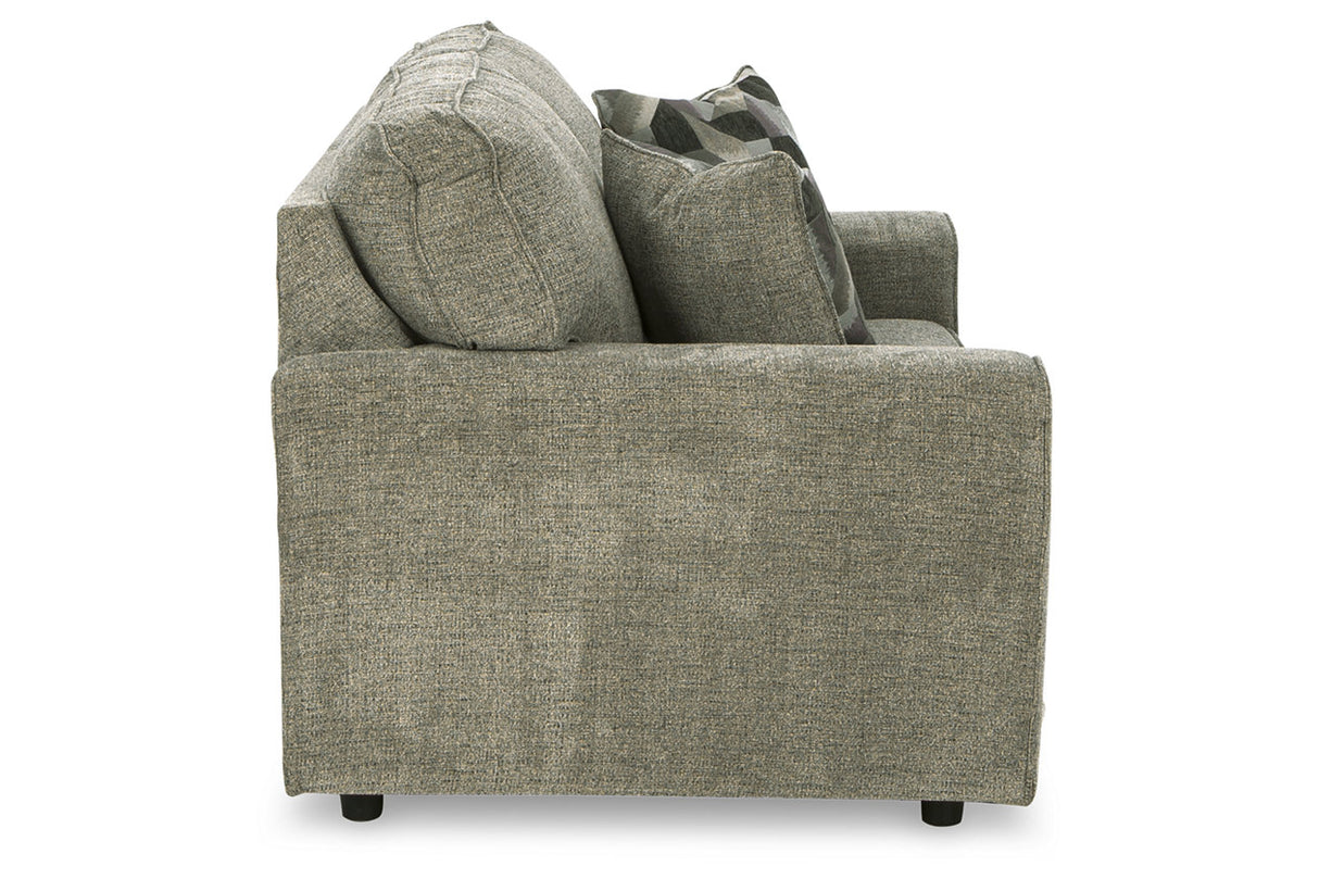 Cascilla Pewter Sofa and Loveseat from Ashley - Luna Furniture