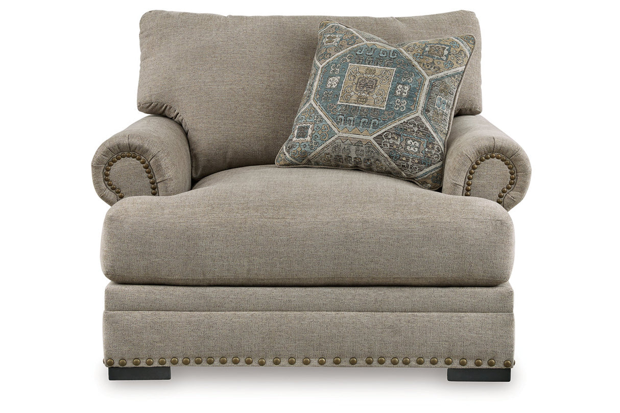 Galemore Sofa, Loveseat, Oversized Chair and Ottoman from Ashley - Luna Furniture