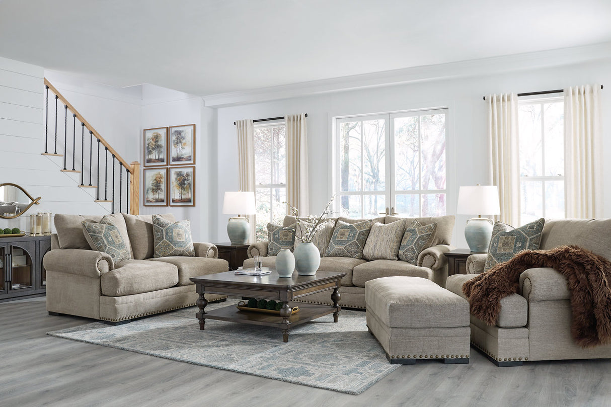 Galemore Sofa, Loveseat, Oversized Chair and Ottoman from Ashley - Luna Furniture