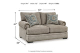 Galemore Sofa, Loveseat, Oversized Chair and Ottoman from Ashley - Luna Furniture