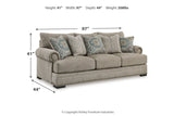 Galemore Sofa, Loveseat, Oversized Chair and Ottoman from Ashley - Luna Furniture