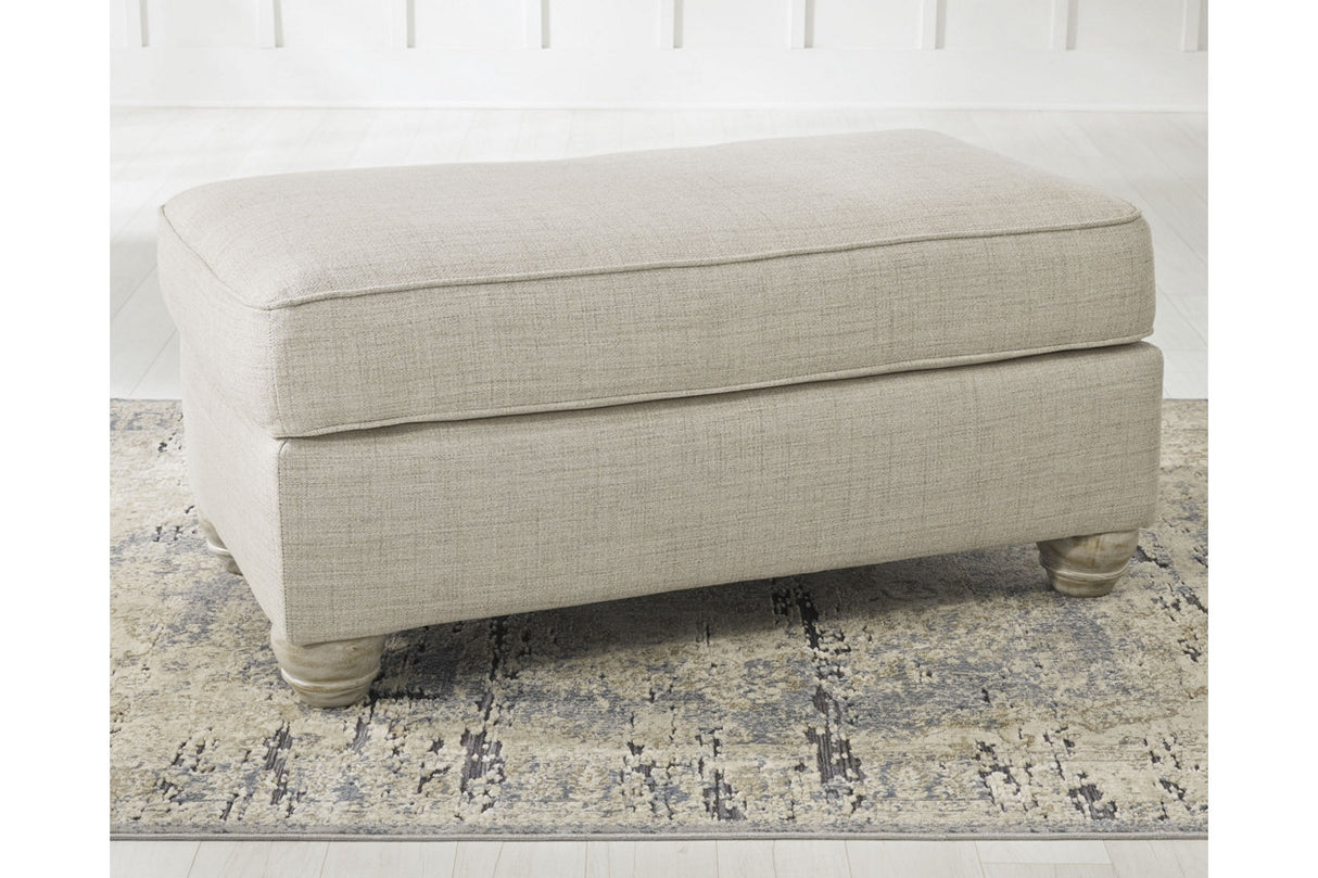 Traemore Linen Sofa, Loveseat, Chair, and Ottoman -  Ashley - Luna Furniture