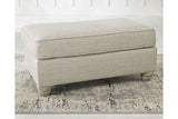 Traemore Linen Sofa, Loveseat, Chair, and Ottoman -  Ashley - Luna Furniture