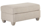 Traemore Linen Sofa, Loveseat, Chair, and Ottoman -  Ashley - Luna Furniture