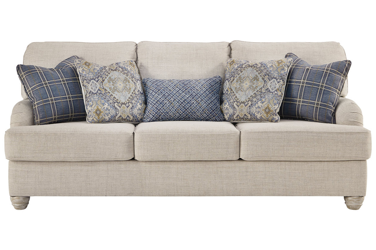 Traemore Linen Sofa and Loveseat -  Ashley - Luna Furniture