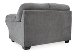 Allmaxx Pewter Sofa and Loveseat from Ashley - Luna Furniture