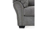 Allmaxx Pewter Sofa, Loveseat and Recliner from Ashley - Luna Furniture