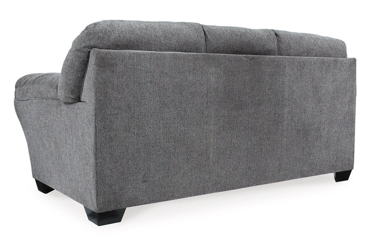 Allmaxx Pewter Sofa and Loveseat from Ashley - Luna Furniture