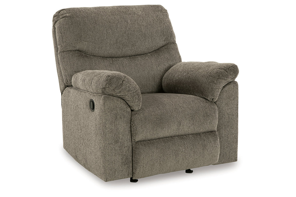 Alphons Putty Reclining Sofa, Loveseat and Recliner -  Ashley - Luna Furniture