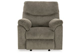 Alphons Putty Reclining Sofa, Loveseat and Recliner -  Ashley - Luna Furniture