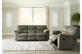 Alphons Putty Reclining Sofa, Loveseat and Recliner -  Ashley - Luna Furniture