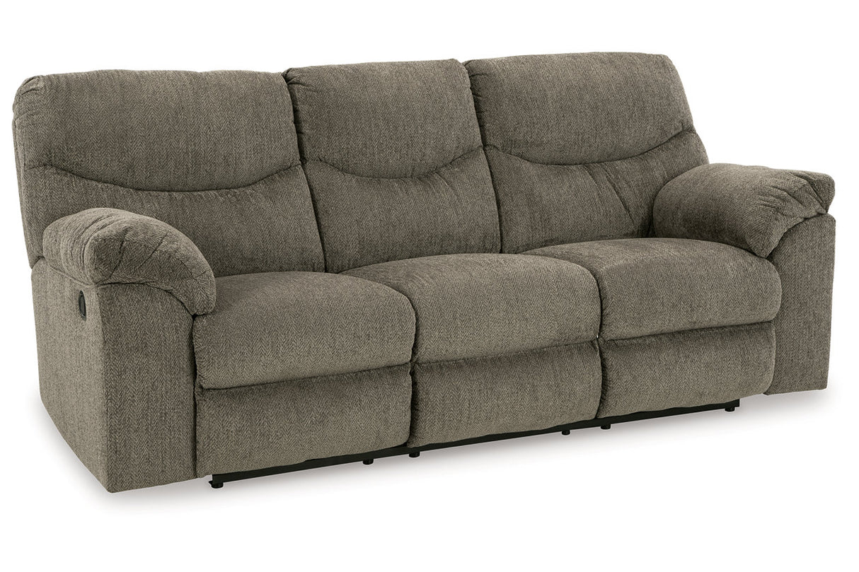 Alphons Putty Reclining Sofa and Loveseat -  Ashley - Luna Furniture