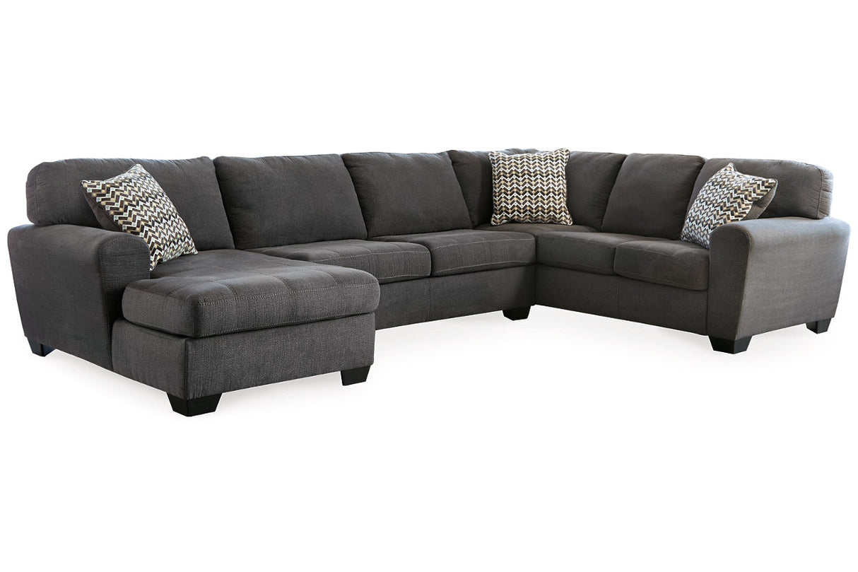 Ambee Slate 3-Piece Sectional with Chaise -  Ashley - Luna Furniture