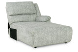 McClelland Gray 7-Piece Reclining Sectional with Chaise -  Ashley - Luna Furniture