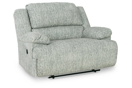 McClelland Gray Reclining Sofa, Loveseat and Recliner -  Ashley - Luna Furniture