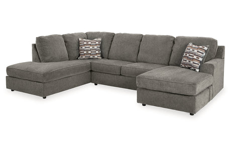 O'Phannon  2-Piece Sectional and Ottoman -  Ashley - Luna Furniture