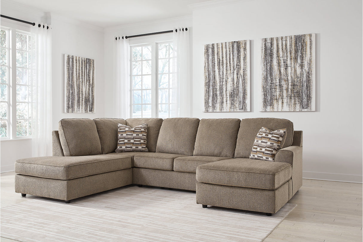 O'Phannon Briar 2-Piece Sectional with Chaise -  Ashley - Luna Furniture