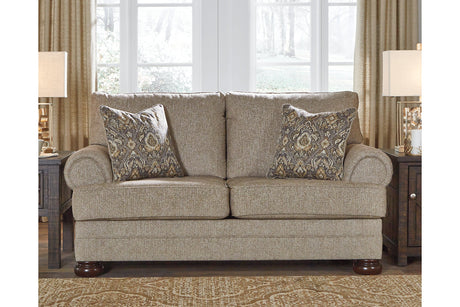 Kananwood Oatmeal Loveseat with Oversized Chair and Ottoman from Ashley - Luna Furniture