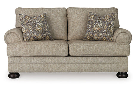 Kananwood Oatmeal Loveseat with Oversized Chair and Ottoman from Ashley - Luna Furniture