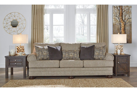 Kananwood Oatmeal Sofa, Chair and Ottoman from Ashley - Luna Furniture