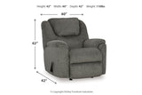 Bindura Sofa, Glider Loveseat and Recliner from Ashley - Luna Furniture