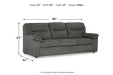 Bindura Sofa, Glider Loveseat and Recliner from Ashley - Luna Furniture