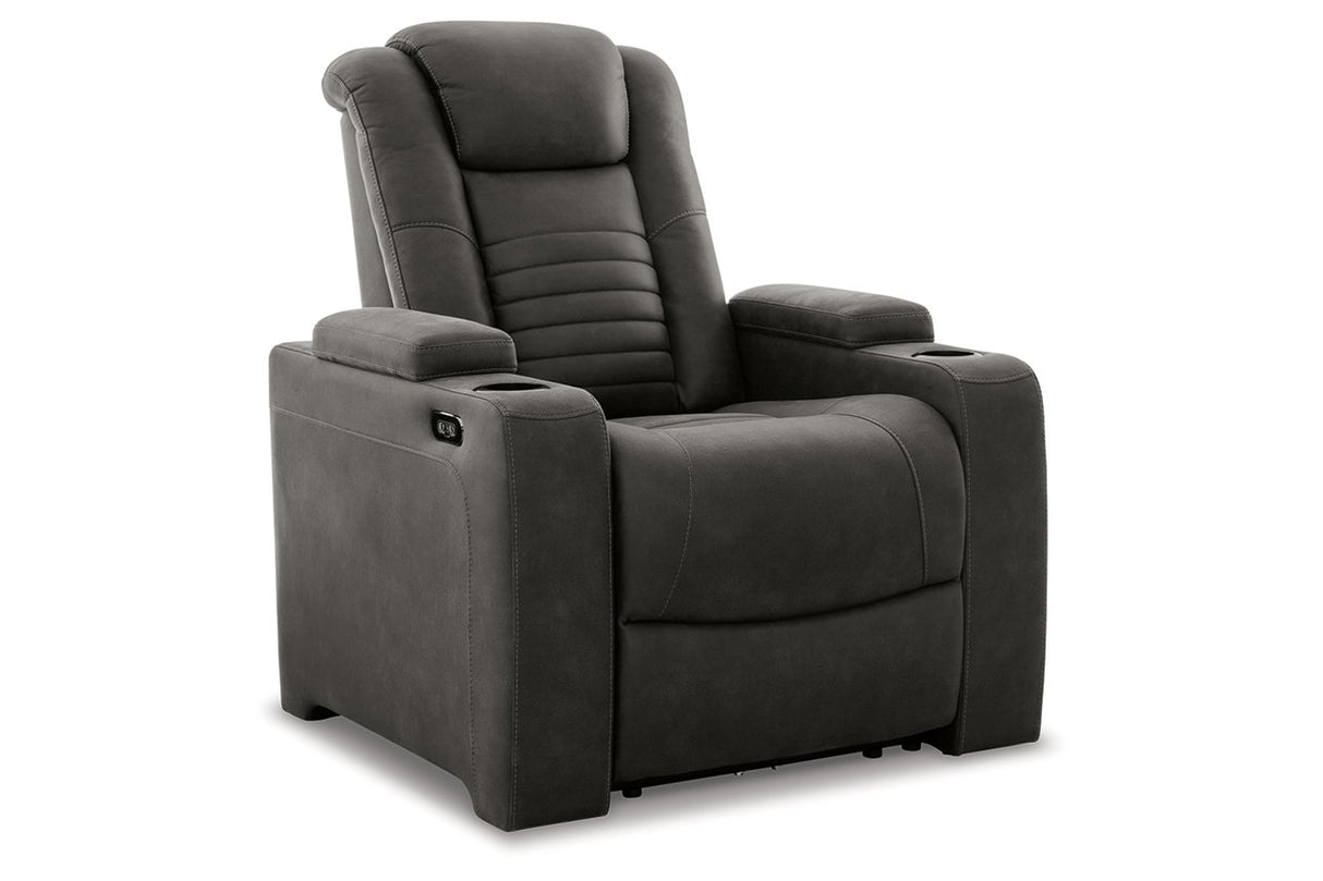 Soundcheck Storm Power Reclining Sofa, Loveseat and Recliner -  Ashley - Luna Furniture
