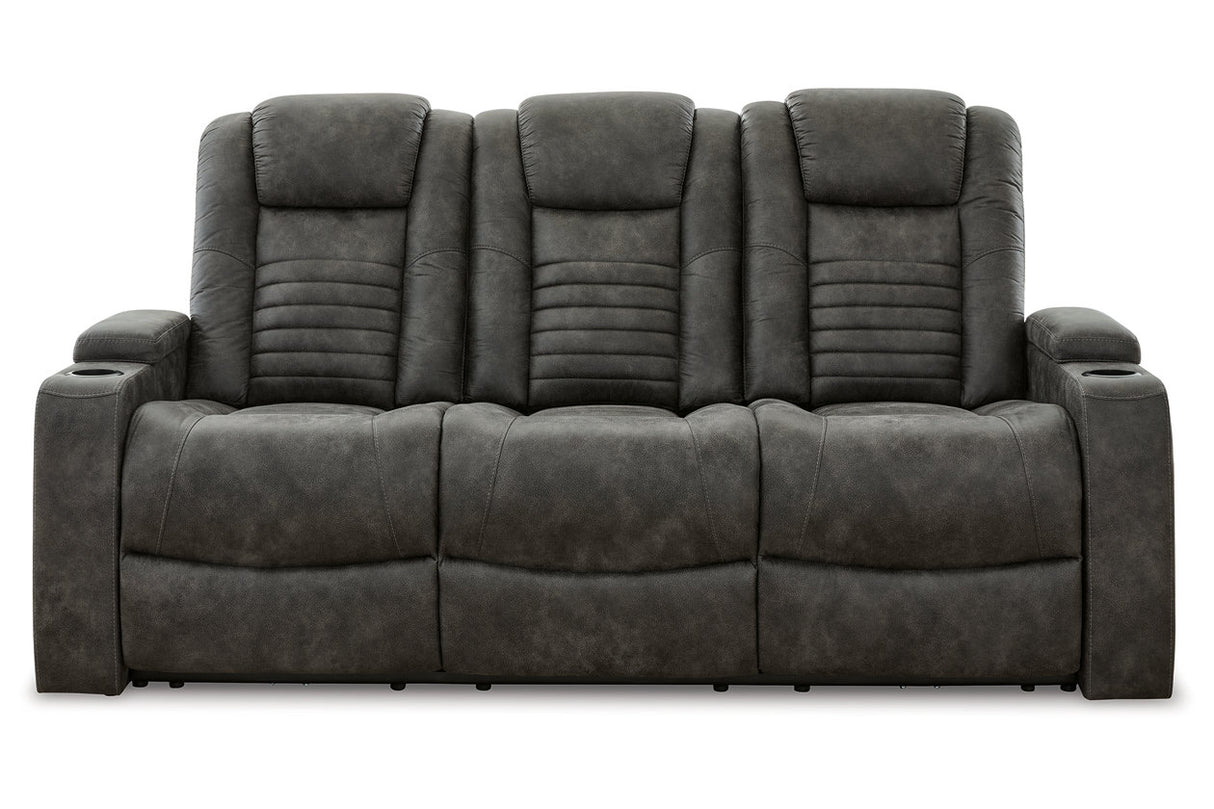 Soundcheck Storm Power Reclining Sofa and Loveseat -  Ashley - Luna Furniture