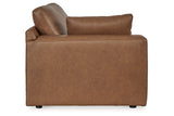 Emilia Caramel 5-Piece Sectional and Ottoman -  Ashley - Luna Furniture