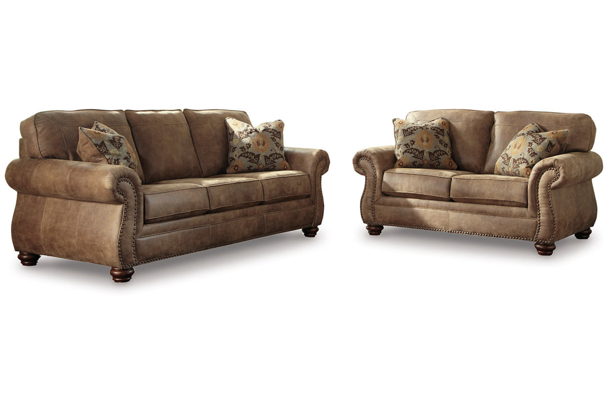 Larkinhurst Earth Sofa Sleeper and Loveseat -  Ashley - Luna Furniture