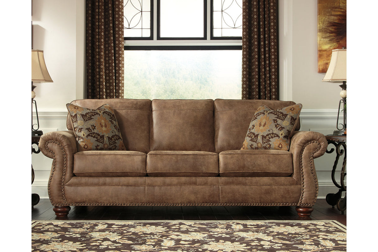 Larkinhurst Earth Sofa and 2 Recliners -  Ashley - Luna Furniture