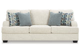 Valerano Parchment Sofa and Loveseat -  Ashley - Luna Furniture