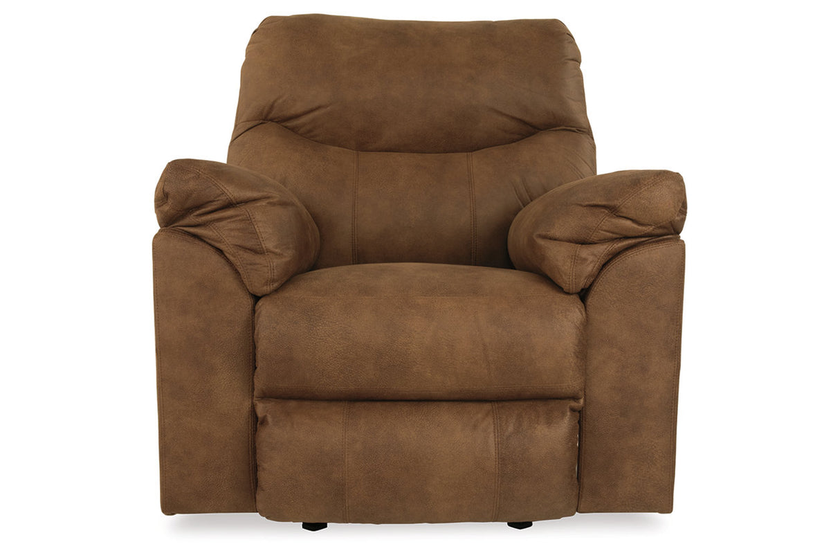 Boxberg Bark Reclining Loveseat and Recliner -  Ashley - Luna Furniture