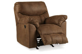 Boxberg Bark Reclining Loveseat and Recliner -  Ashley - Luna Furniture