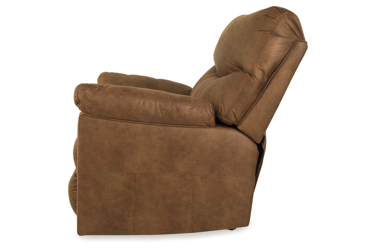 Boxberg Bark Reclining Loveseat and Recliner -  Ashley - Luna Furniture