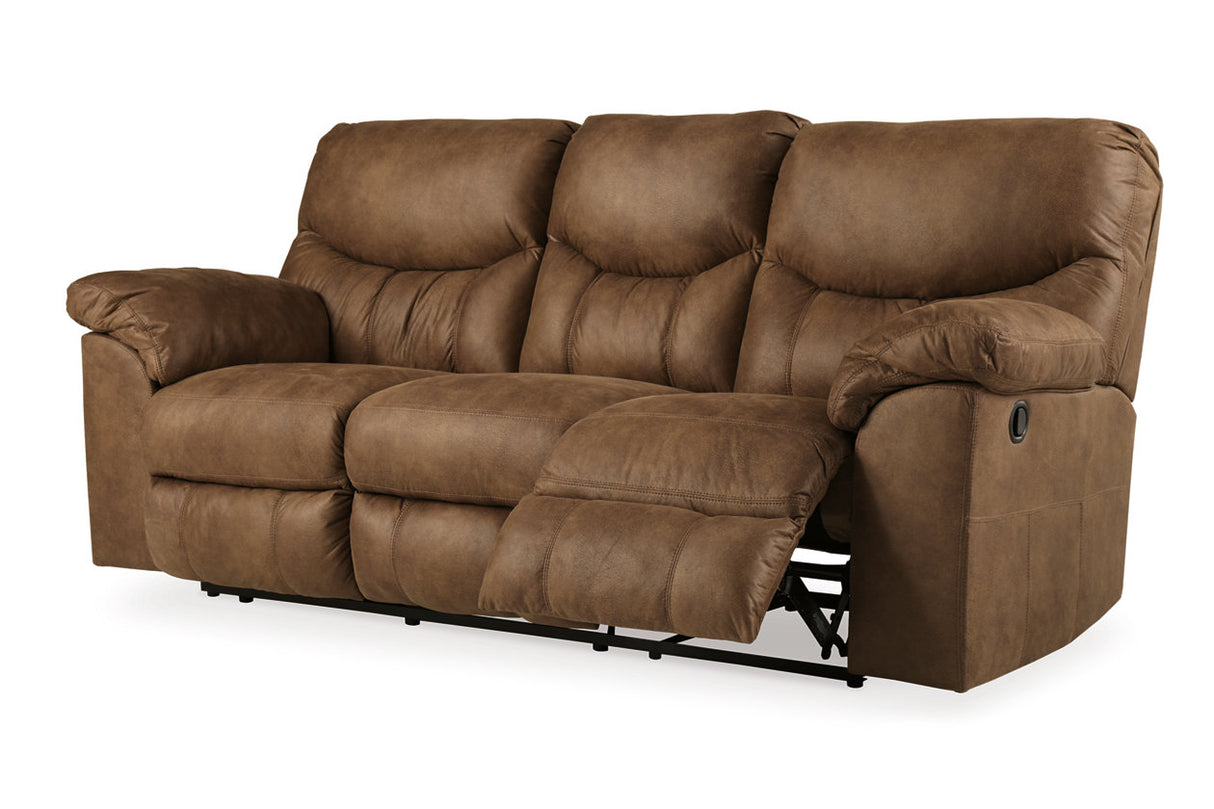 Boxberg Bark Reclining Sofa and Loveseat -  Ashley - Luna Furniture