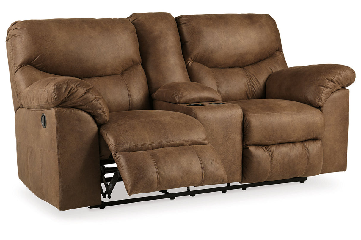 Boxberg Bark Reclining Loveseat and Recliner -  Ashley - Luna Furniture