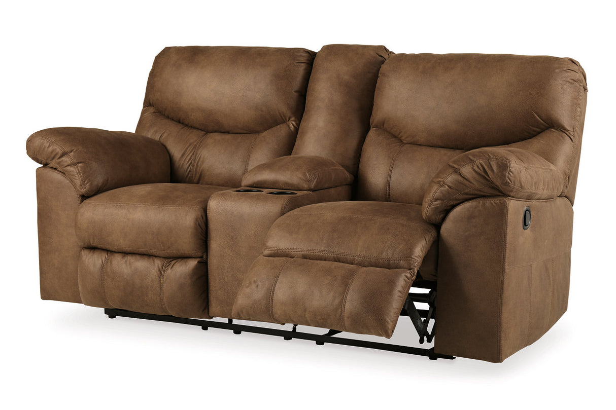 Boxberg Bark Reclining Sofa and Loveseat -  Ashley - Luna Furniture