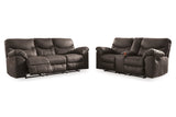 Boxberg Teak Reclining Sofa and Loveseat from Ashley - Luna Furniture