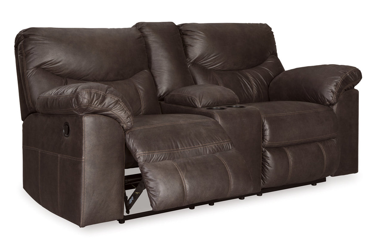 Boxberg Teak Reclining Sofa and Loveseat from Ashley - Luna Furniture