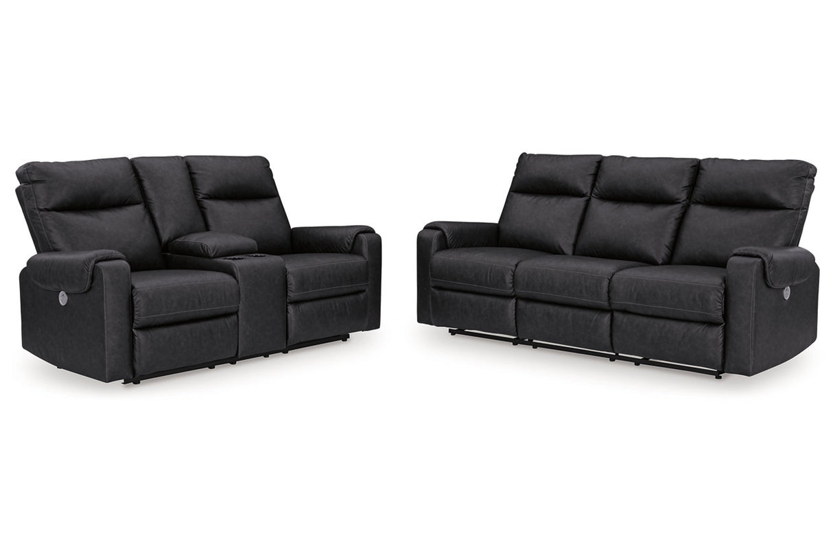 Axtellton Carbon Power Reclining Living Room Set from Ashley - Luna Furniture