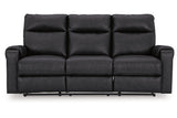 Axtellton Carbon Power Reclining Sofa, Loveseat and Recliner from Ashley - Luna Furniture